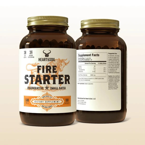 3Pack Female Vitality Stack HER PACKAGE + BONE MARROW & LIVER + FIRESTARTER