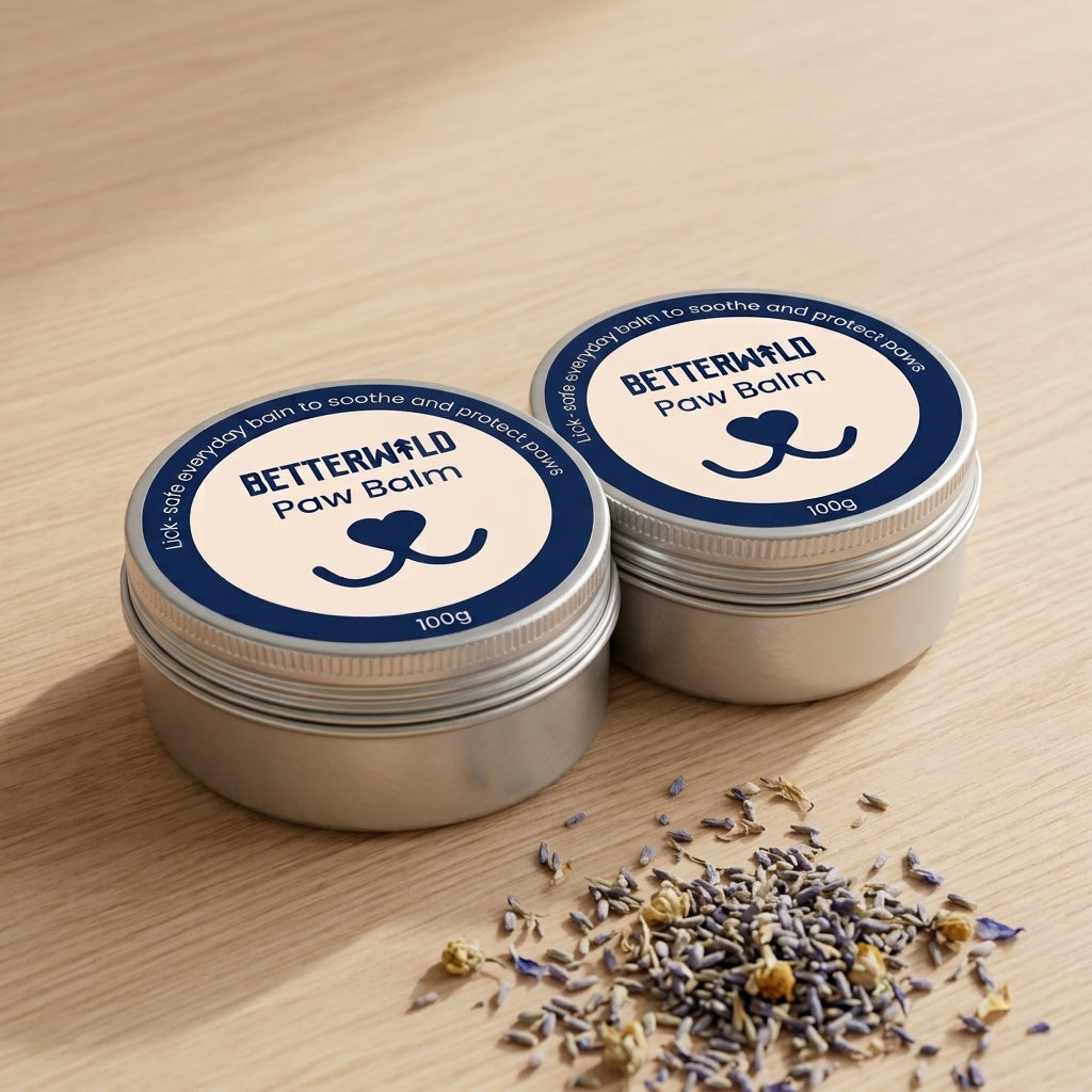 2x Better Wild Paw Balm 100g Lick-Safe Soothing Balm for Adult Dogs All Breeds