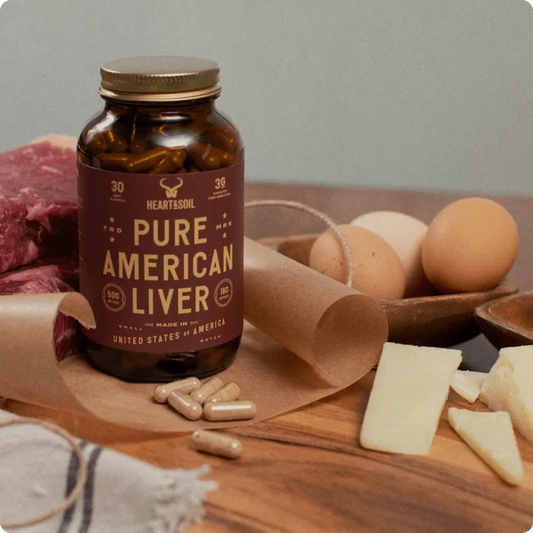2Pack HEART & SOIL American Liver 3000mg Grass-Fed Beef Liver 180ct