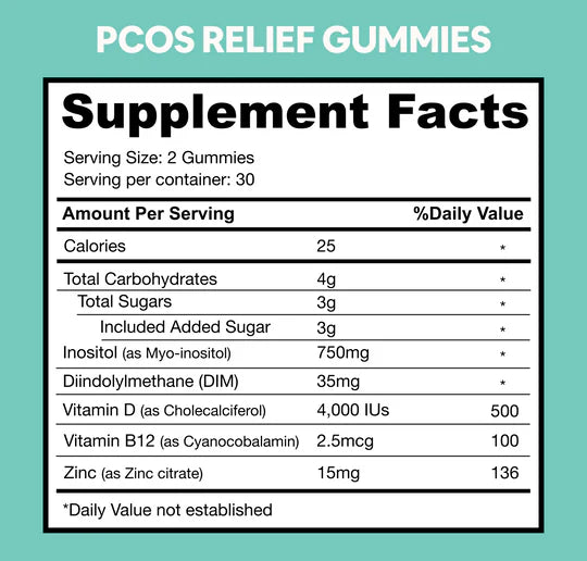 Black Girl Vitamins PCOS Relief — 2-Pack