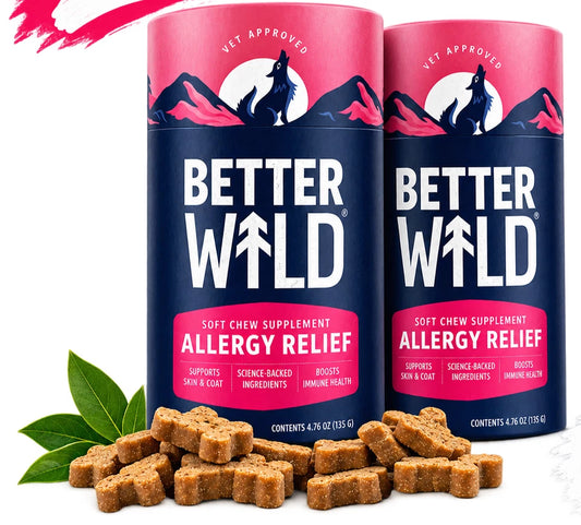 2 Pack Better Wild Natural Allergy Relief Chews 30 ct